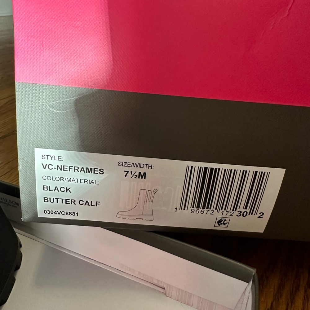 VINCE CAMUTO | NEFRAMES BOOTIE | 7.5 | BLACK | NEW- - Picture 6 of 14
